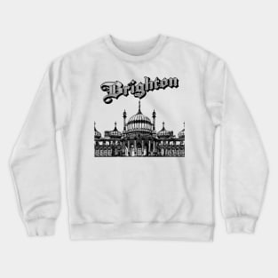 Brighton Pavilion Vintage Artwork Crewneck Sweatshirt